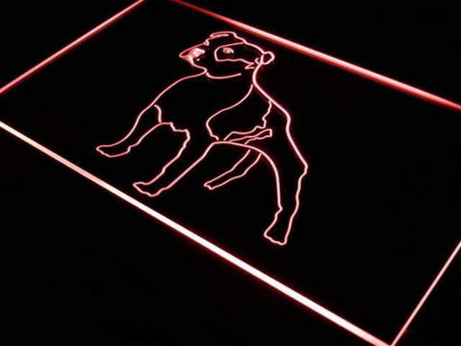 American Bulldog LED Light Sign - LED Gift Works