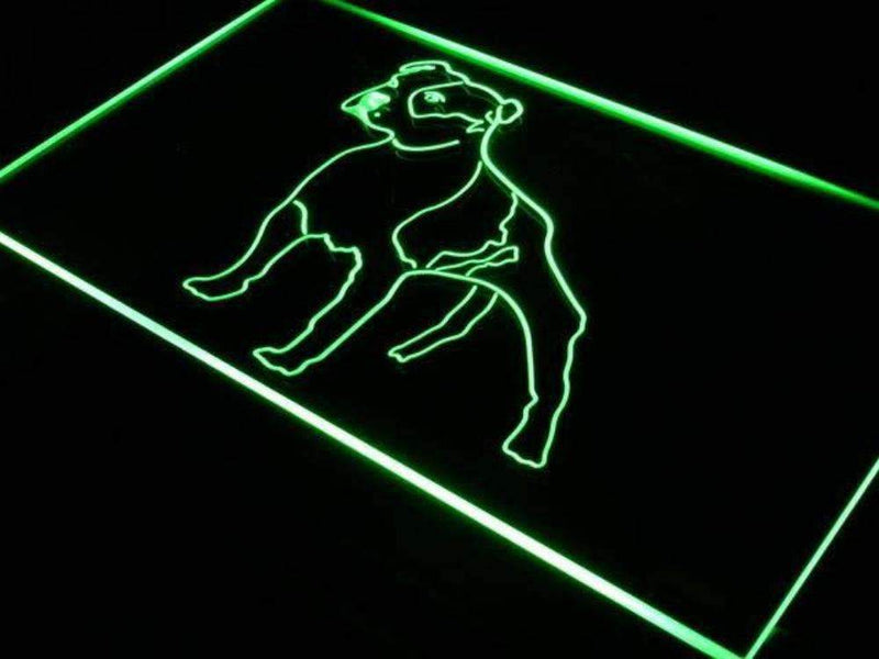 American Bulldog LED Light Sign - LED Gift Works