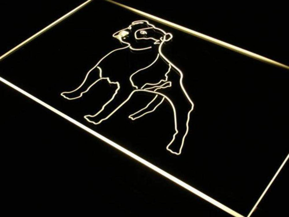American Bulldog LED Light Sign - Way Up Gifts