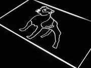 American Bulldog LED Light Sign - LED Gift Works