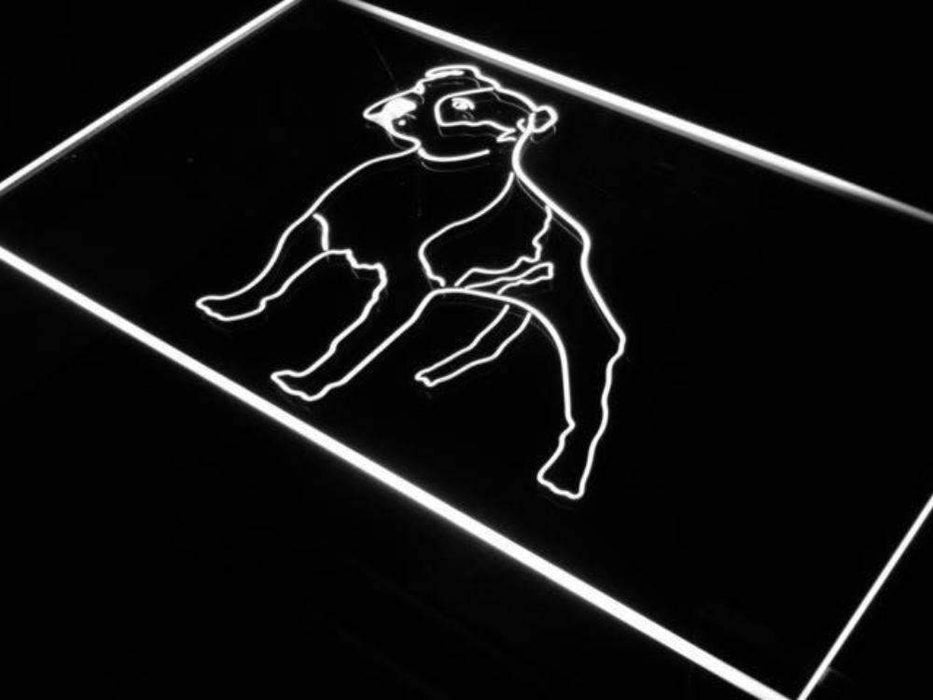 American Bulldog LED Light Sign - Way Up Gifts