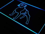 American Bulldog LED Light Sign - LED Gift Works