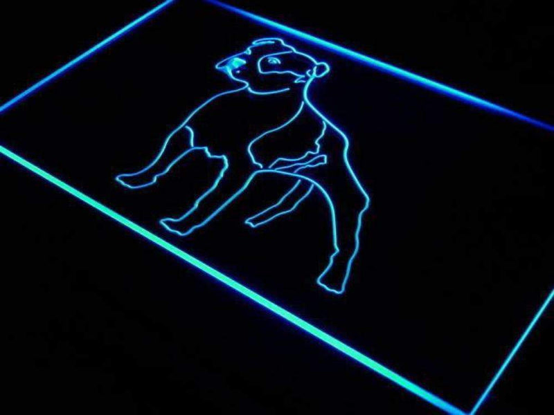 American Bulldog LED Light Sign - LED Gift Works
