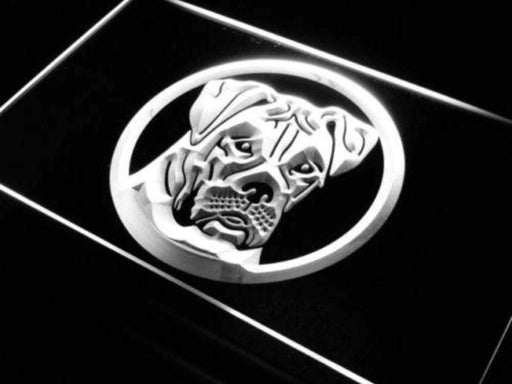 American Bulldog Pet LED Light Sign - Way Up Gifts