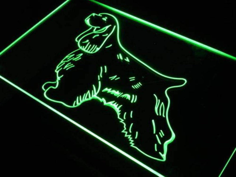 American Cocker Spaniel LED Light Sign - LED Gift Works