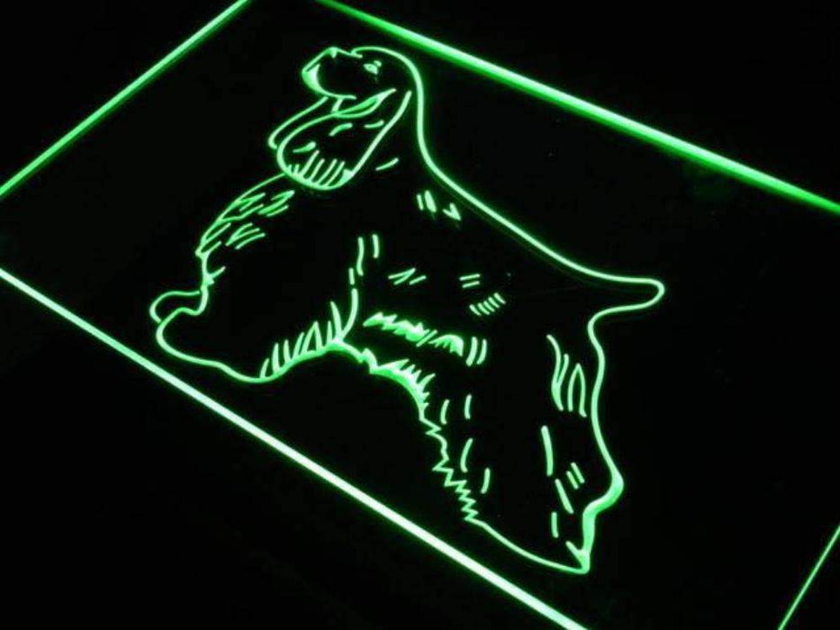 American Cocker Spaniel LED Light Sign - Way Up Gifts