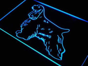 American Cocker Spaniel LED Light Sign - LED Gift Works