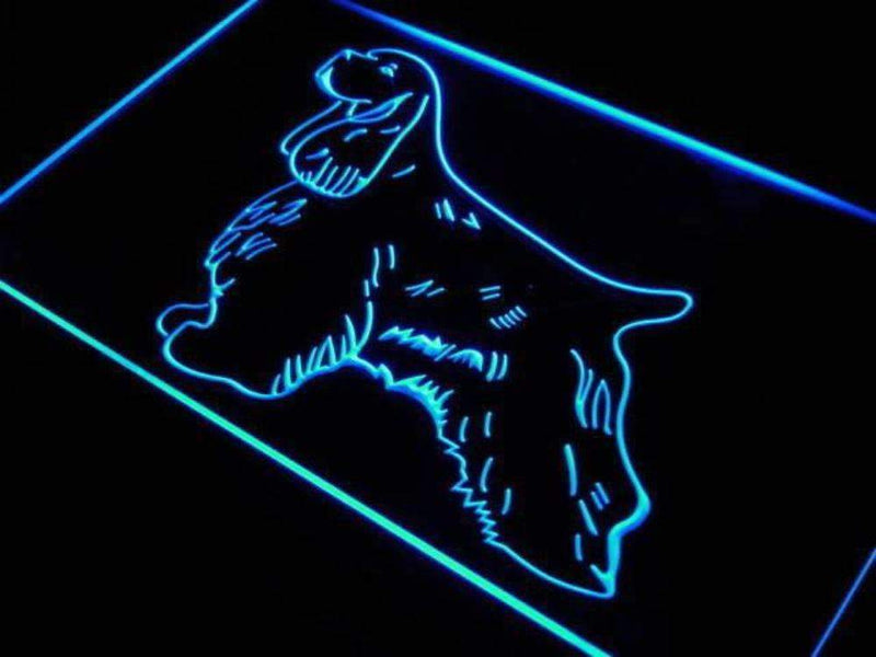 American Cocker Spaniel LED Light Sign - LED Gift Works