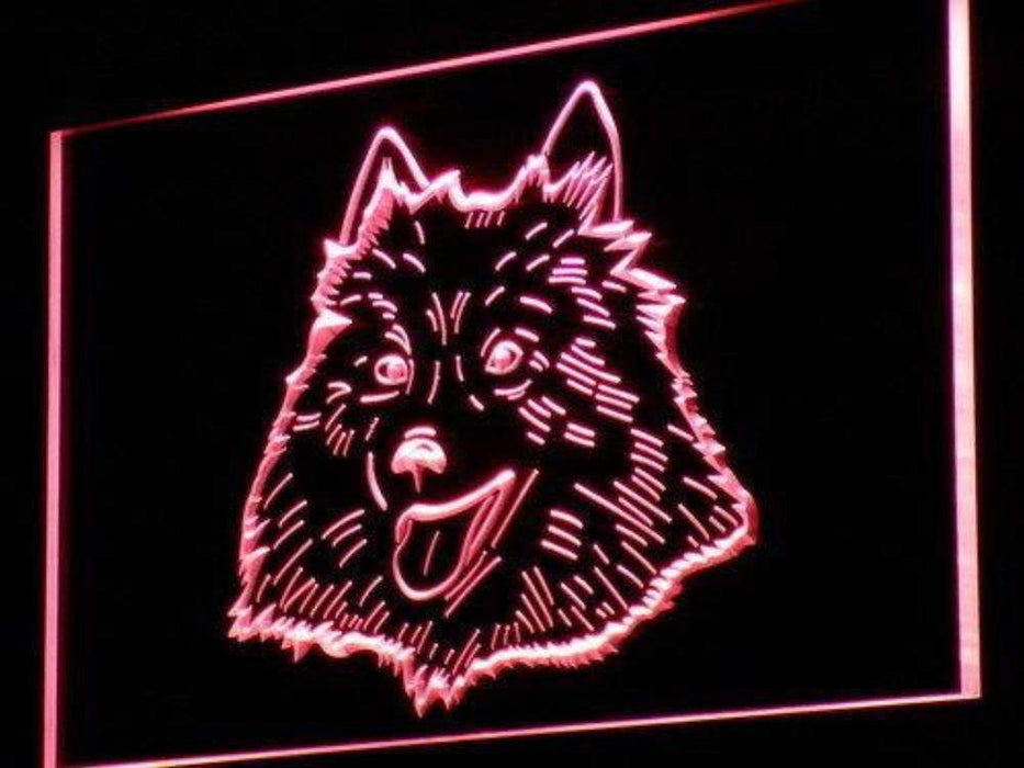 American Eskimo Dog LED Light Sign - Way Up Gifts