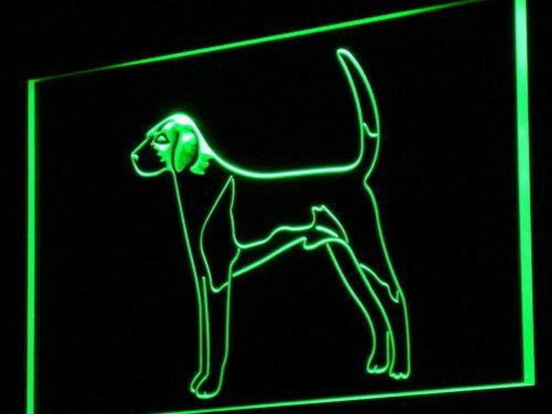 American Foxhound LED Light Sign - LED Gift Works