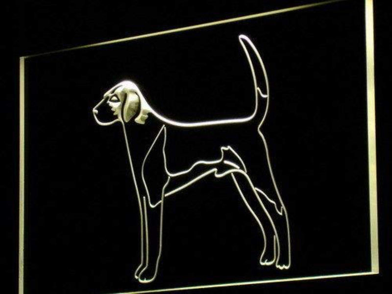 American Foxhound LED Light Sign - LED Gift Works