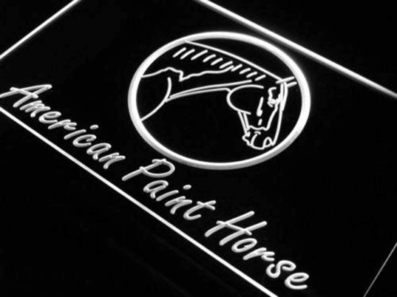 American Paint Horse LED Light Sign - LED Gift Works