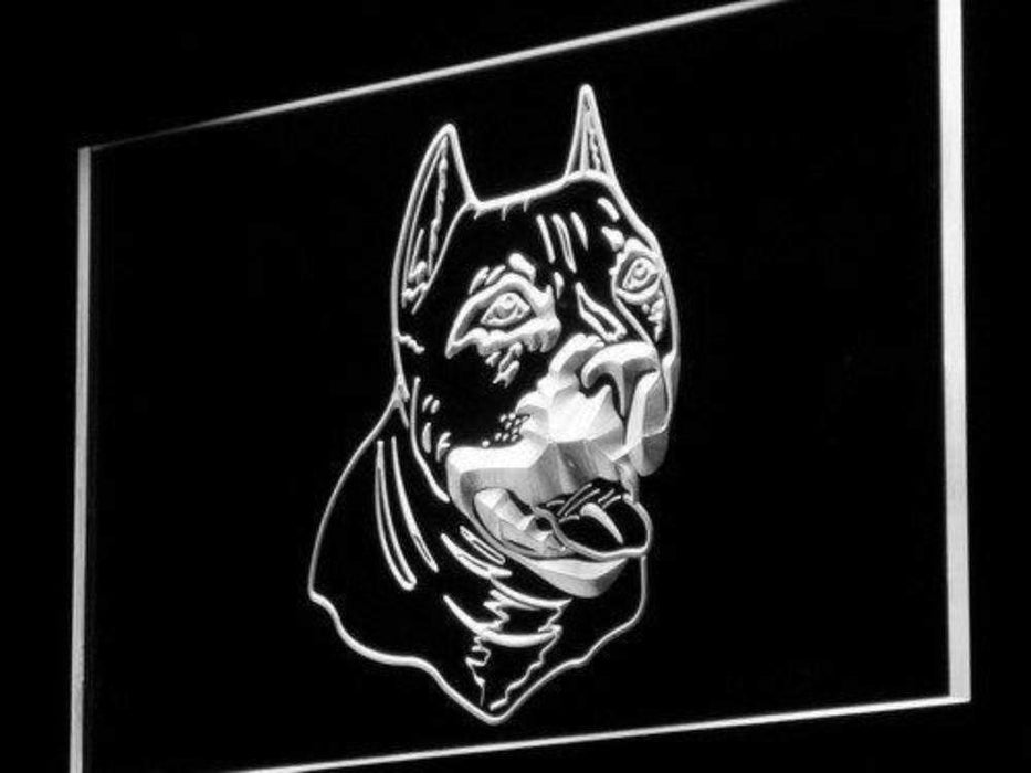 American Pit Bull Terrier LED Light Sign - Way Up Gifts