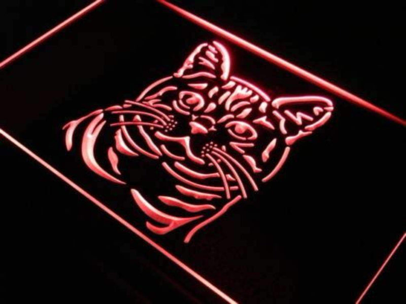 American Shorthair Cat LED Light Sign - LED Gift Works