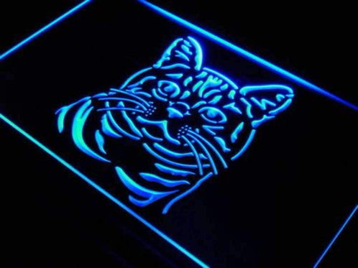 American Shorthair Cat LED Light Sign - Way Up Gifts