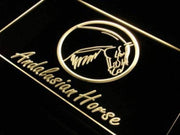 Andalusian Horse LED Light Sign - LED Gift Works