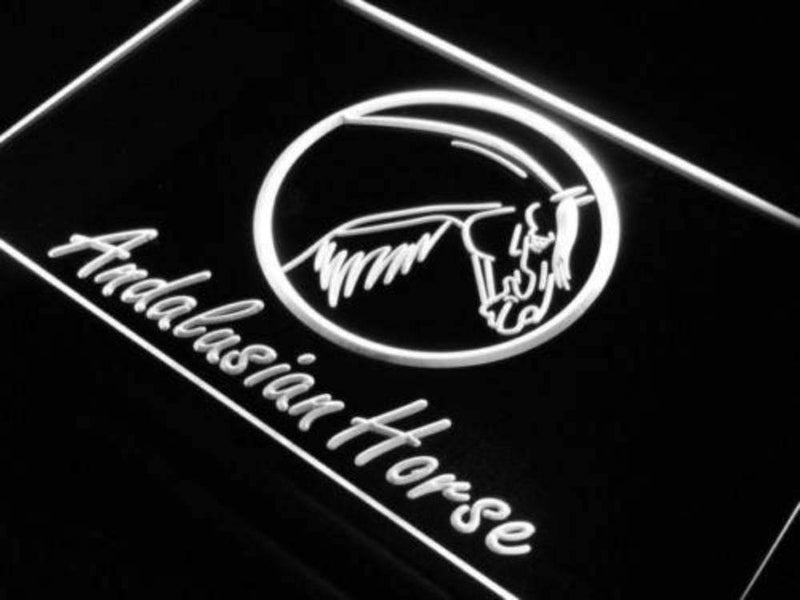 Andalusian Horse LED Light Sign - LED Gift Works