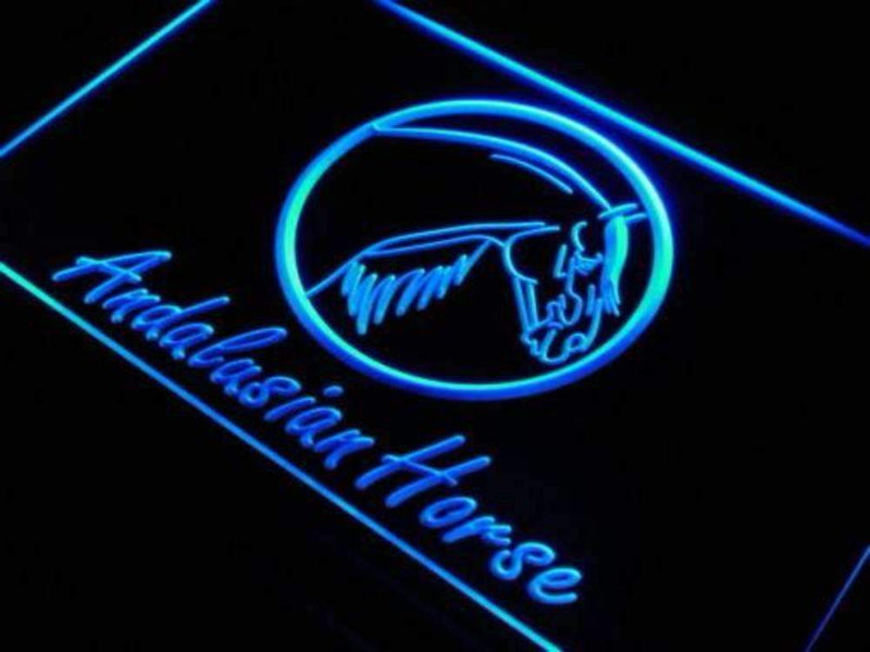 Andalusian Horse LED Light Sign - LED Gift Works