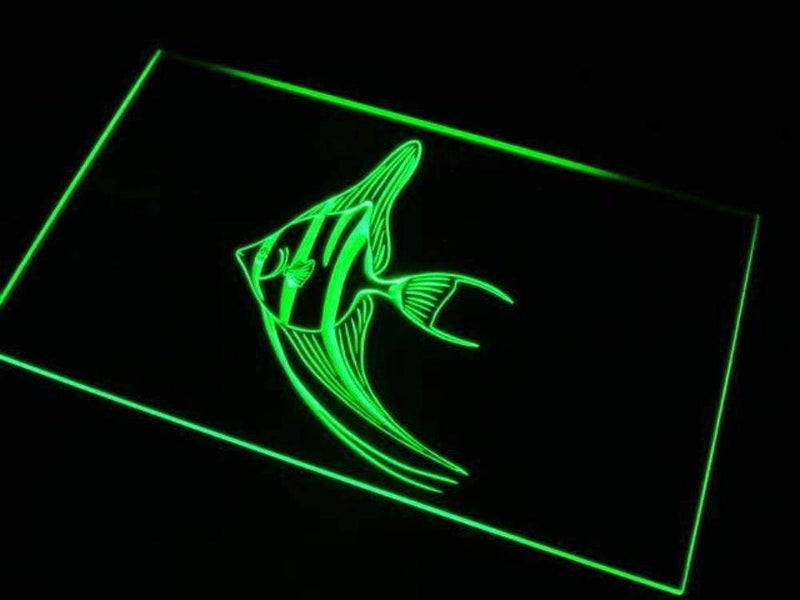 Angel Fish Angelfish LED Light Sign - LED Gift Works