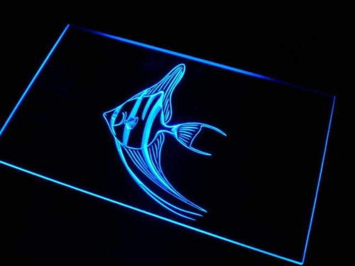 Angel Fish Angelfish LED Light Sign - Way Up Gifts