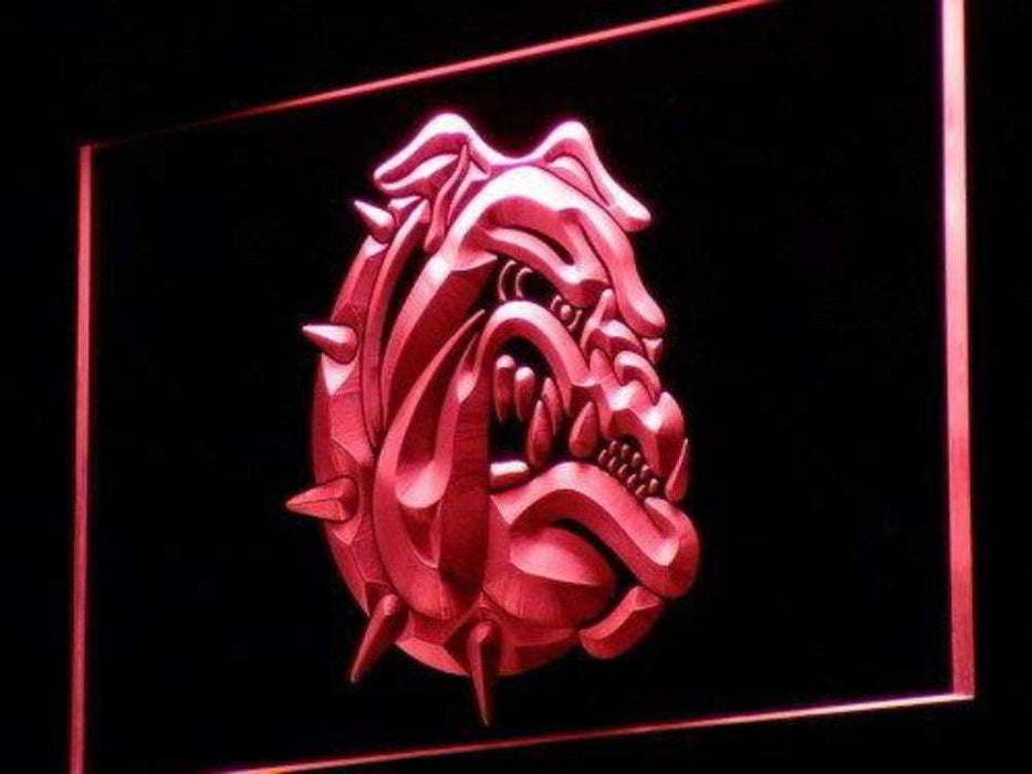 Angry Bulldog LED Light Sign - Way Up Gifts