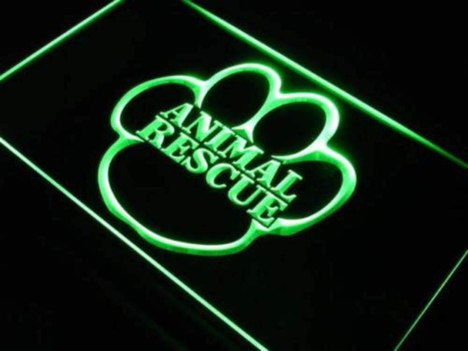 Animal Rescue LED Light Sign - Way Up Gifts