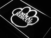 Animal Rescue LED Light Sign - LED Gift Works