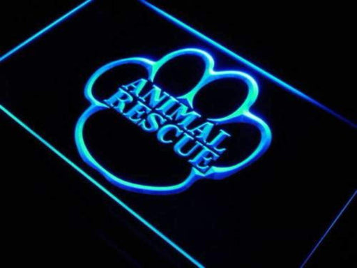 Animal Rescue LED Light Sign - Way Up Gifts