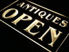 Antique Store Open LED Light Sign - Way Up Gifts