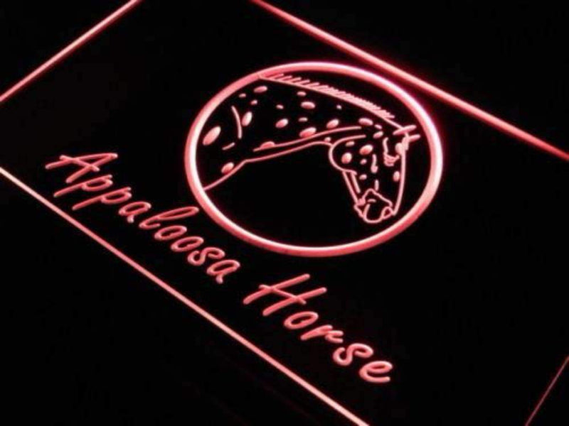 Appaloosa Horse LED Light Sign - LED Gift Works