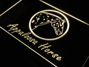 Appaloosa Horse LED Light Sign - LED Gift Works