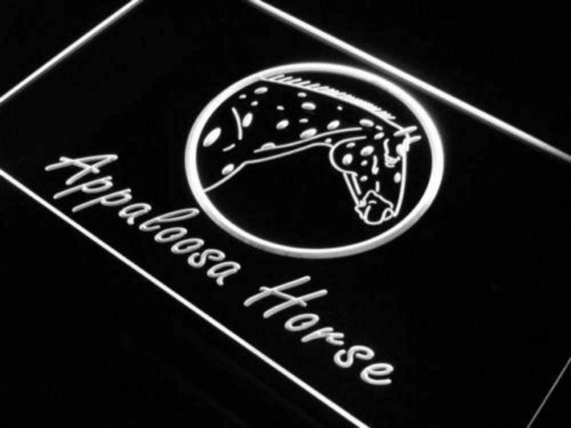 Appaloosa Horse LED Light Sign - LED Gift Works