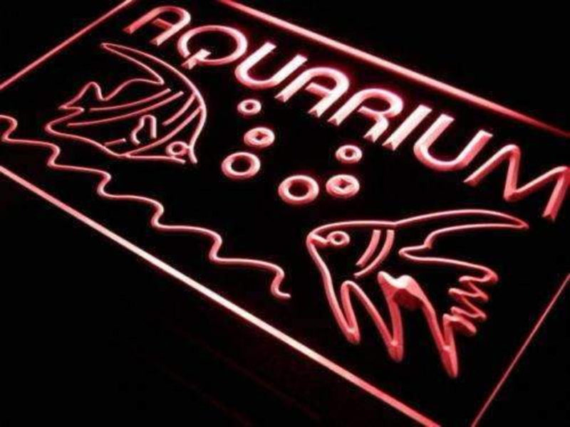 Aquarium Fish Lure LED Light Sign - LED Gift Works