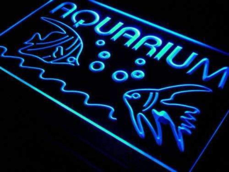 Aquarium Fish Lure LED Light Sign - LED Gift Works