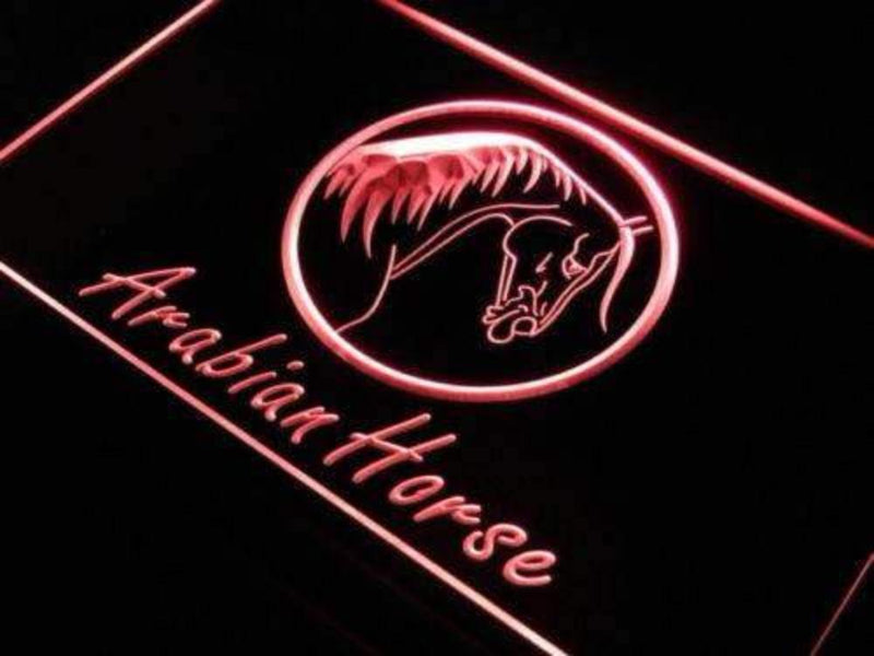 Arabian Horse LED Light Sign - LED Gift Works