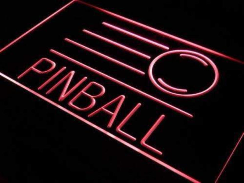 Arcade Pinball LED Light Sign - LED Gift Works