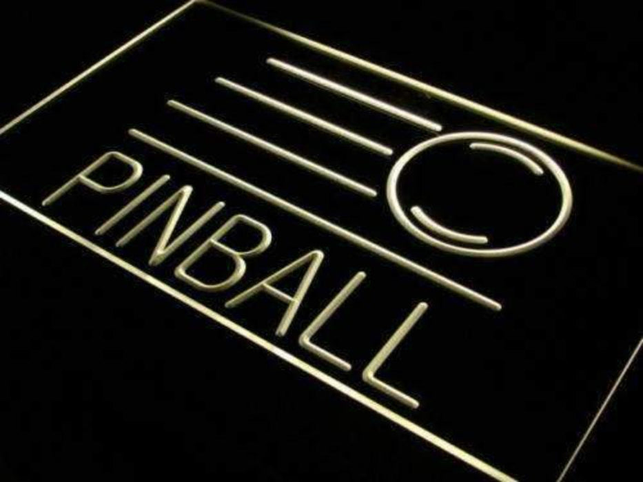 Arcade Pinball LED Light Sign - Way Up Gifts