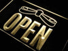 Arcade Pinball Open LED Light Sign - Way Up Gifts