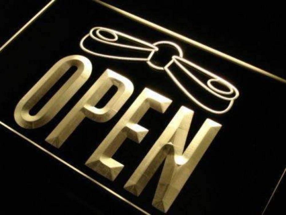 Arcade Pinball Open LED Light Sign - Way Up Gifts