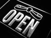 Arcade Pinball Open LED Light Sign - Way Up Gifts