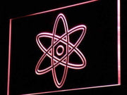 Atom Symbol Science LED Light Sign - LED Gift Works