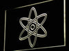 Atom Symbol Science LED Light Sign - Way Up Gifts