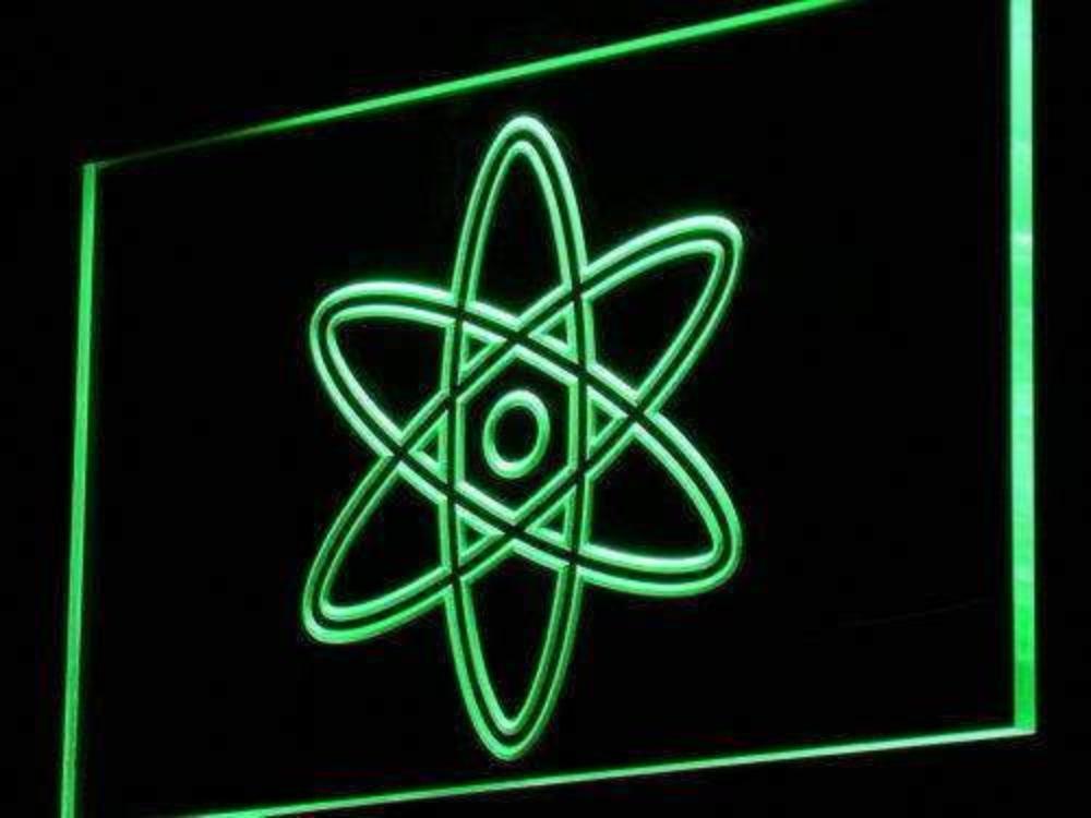 Buy Atom Symbol Science LED Neon Light Sign — LED Gift Works