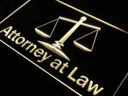 Attorney At Law LED Light Sign - LED Gift Works