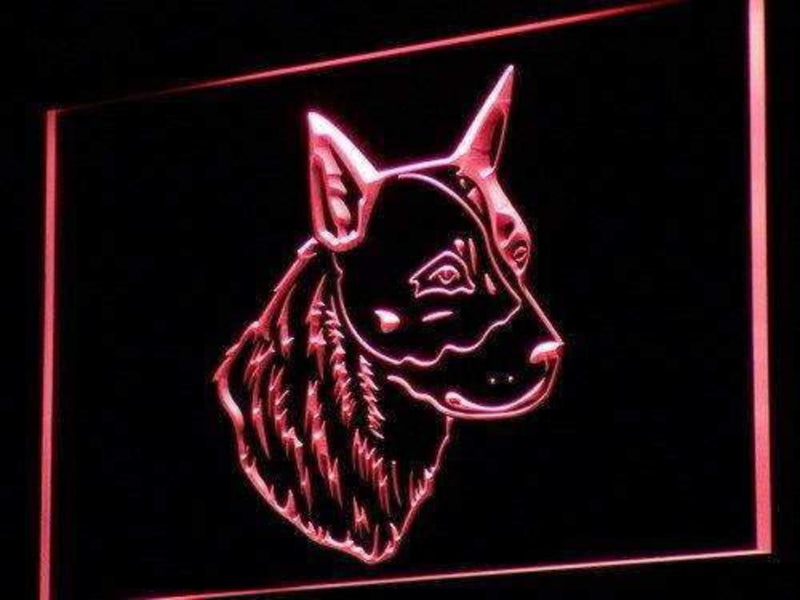Australian Cattle Dog LED Light Sign - LED Gift Works