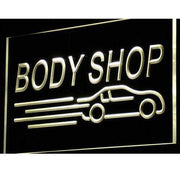 Auto Body Shop Car LED Light Sign - LED Gift Works