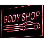 Auto Body Shop Car LED Light Sign - LED Gift Works