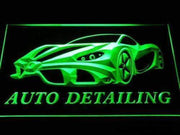 Auto Detailing LED Light Sign - LED Gift Works