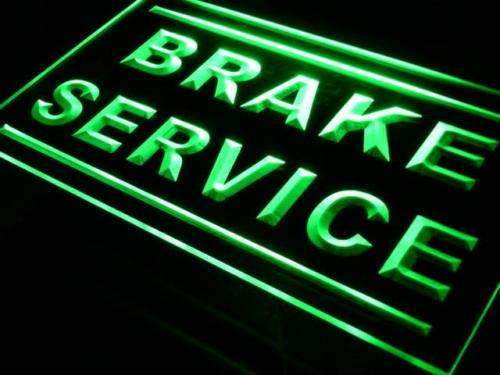 Auto Repair Shop Brake Service LED Light Sign - LED Gift Works