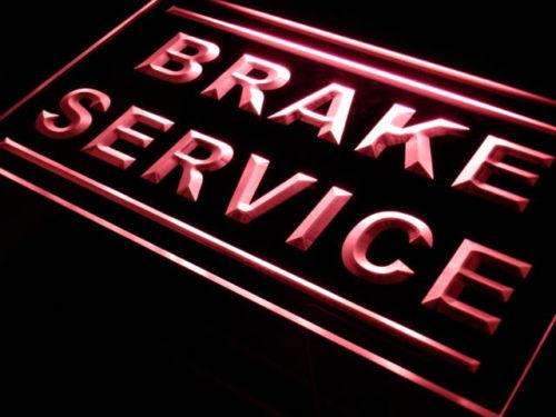 Auto Repair Shop Brake Service LED Light Sign - LED Gift Works